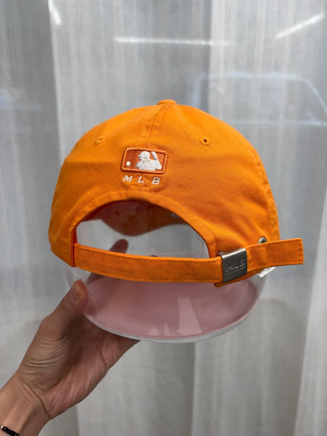 MLB 엠엘비 LA다저스 오렌지 볼캡 모자 상품이미지2