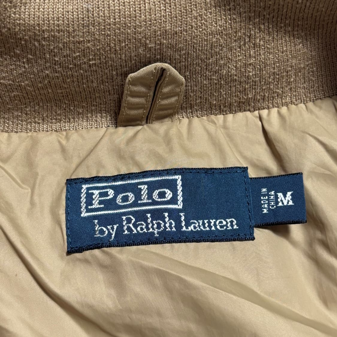 M 폴로랄프로렌 블랙 포니 베이지 바라쿠다 자켓 상품이미지4