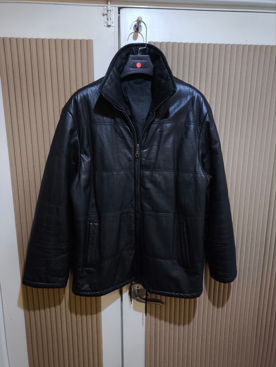XL 소가죽 경량패딩 자켓 상품이미지4