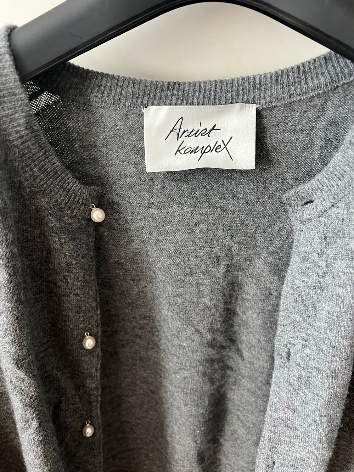 아티스트 컴플렉스 가디건 m size 상품이미지3
