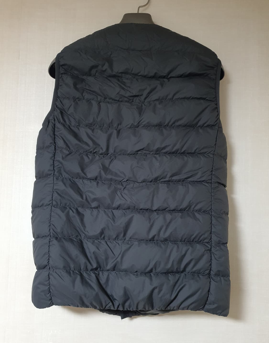 무인양품 경량 다운 패딩 조끼 S 차콜 상품이미지2
