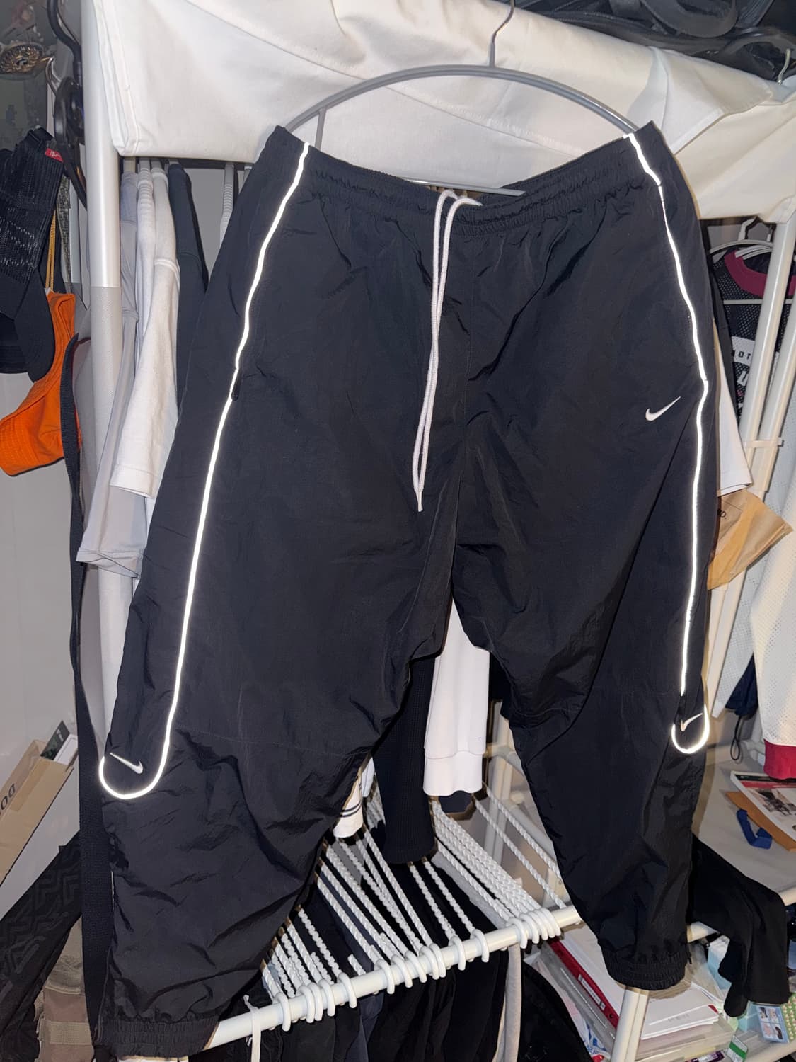 나이키 nsw 솔로스우시 우븐 팬츠 xl 상품이미지2