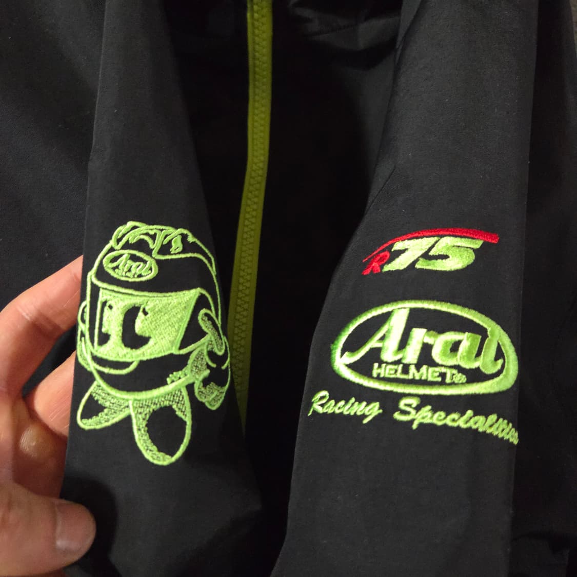 아라이 형광 바람막이 자켓 XXL 110 상품이미지7