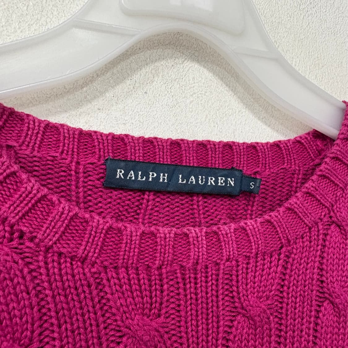 폴로랄프로렌 꽈배기니트 상품이미지3