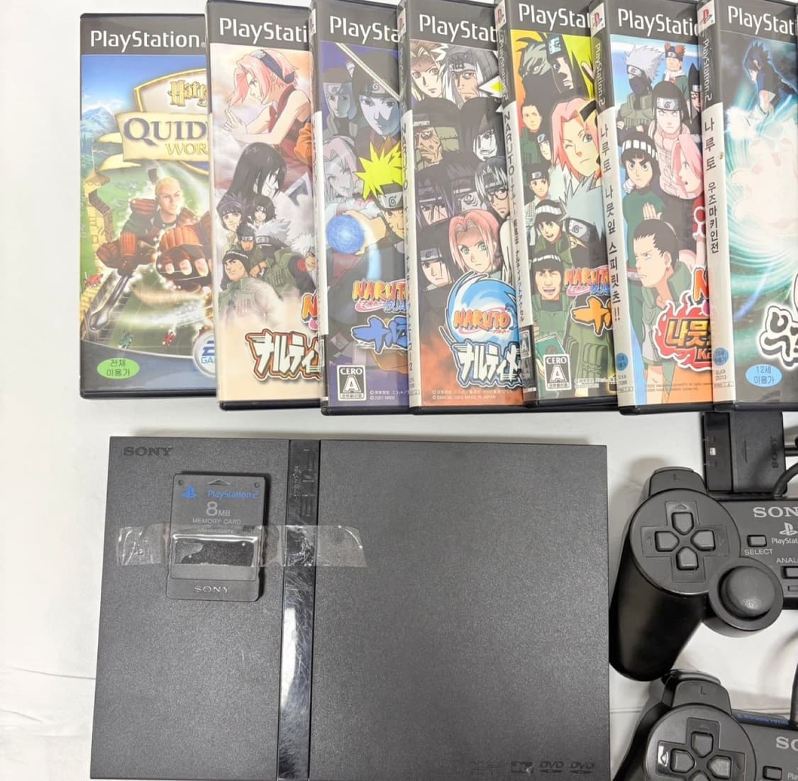 소니 PS2 플레이스테이션 플스2 게임기 풀세트 상품이미지2