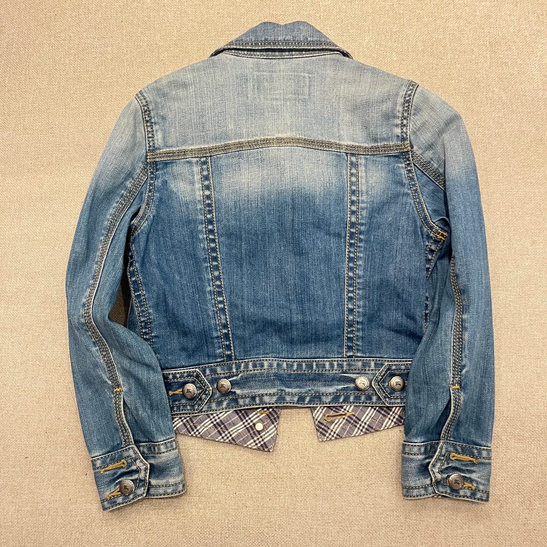 버버리 burberry 청자켓 / 36사이즈 상품이미지5