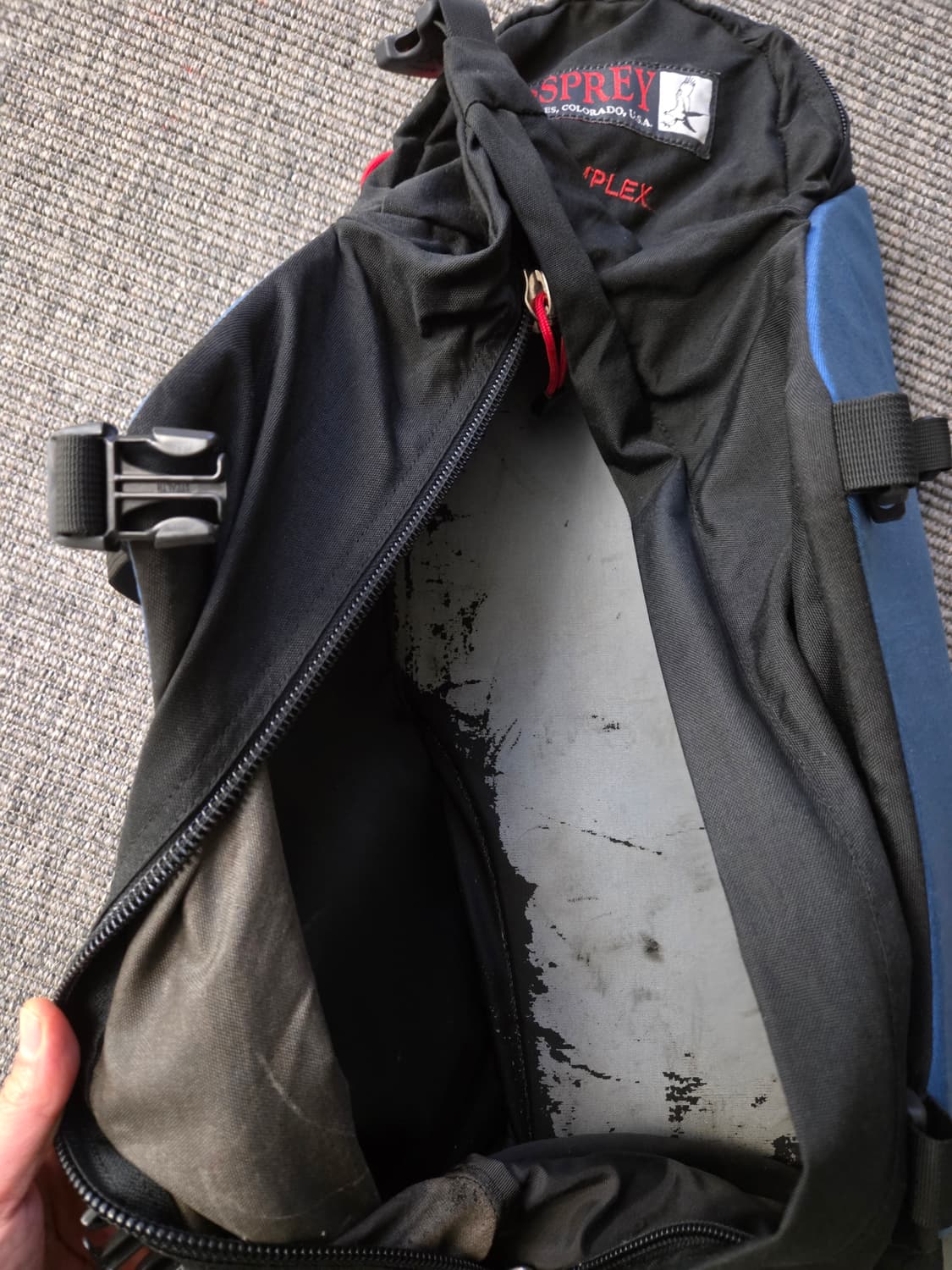 90s 오스프리 심플렉스 Made in USA 28L 상품이미지6