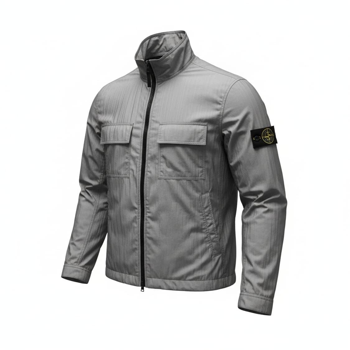 STONE ISLAND 나일론 집업 자켓입니다. 상품이미지3