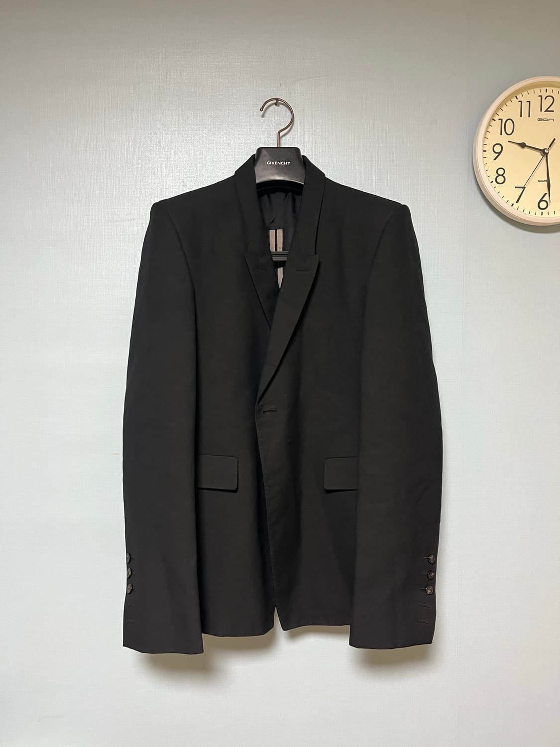 릭오웬스 원버튼 블레이져 상품이미지1