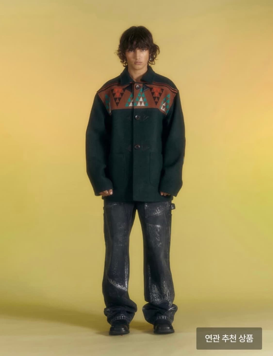 Andersson Bell 앤더슨벨 울 하프 코트 XL 상품이미지1