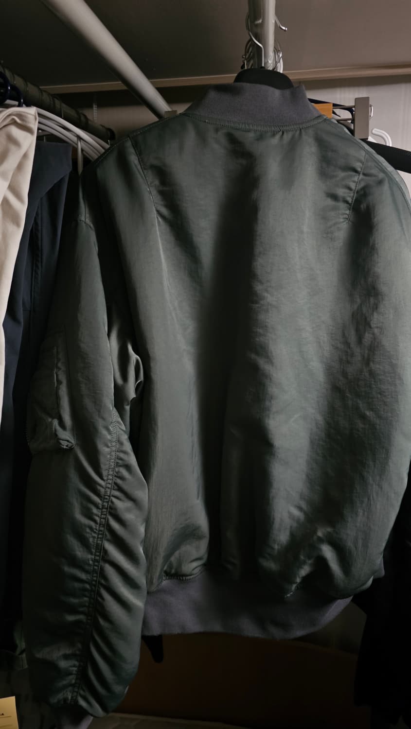 [L] 빔즈 23aw ma-1 올리브 B:MING by BEAMS 상품이미지2