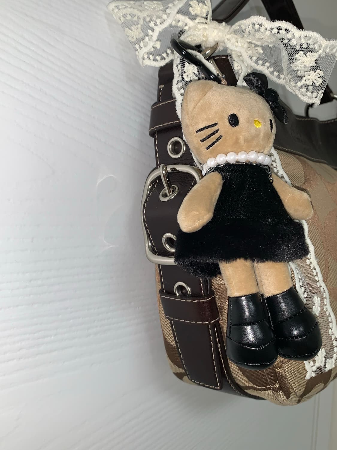 [S급] Coach side belt y2k shoulder bag 상품이미지3