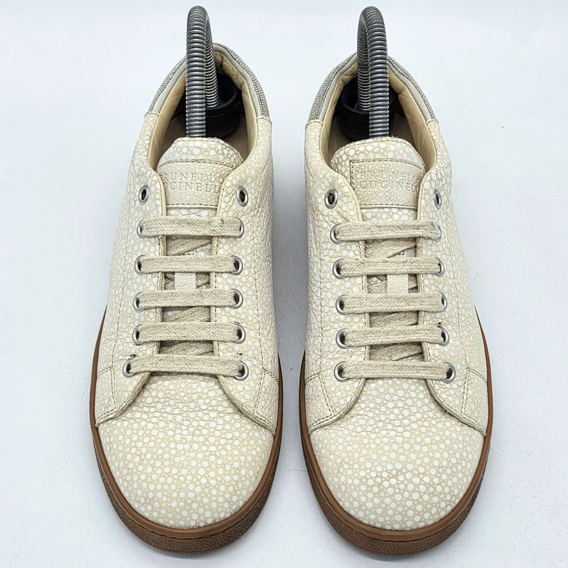 브루넬로쿠치넬리 우먼스 로우탑 스니커즈 베이지 (38) 상품이미지4