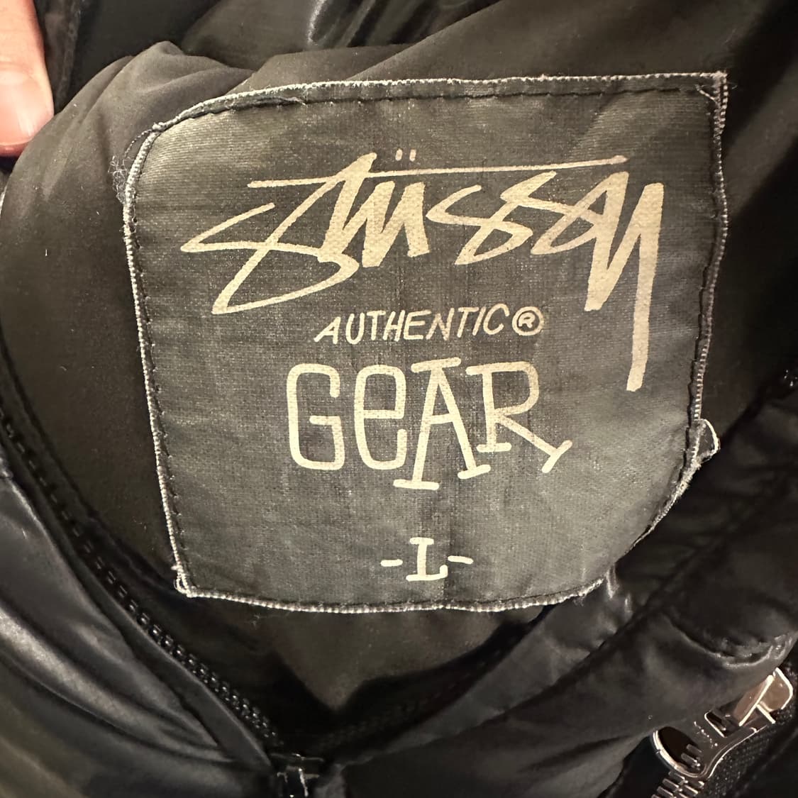 Stussy 00s authenthic gear puffer vest 상품이미지3