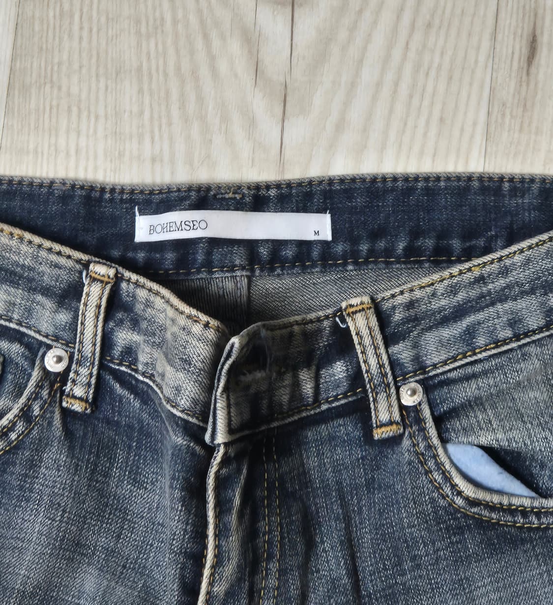 보헤미안서울 부츠컷 데님 상품이미지4