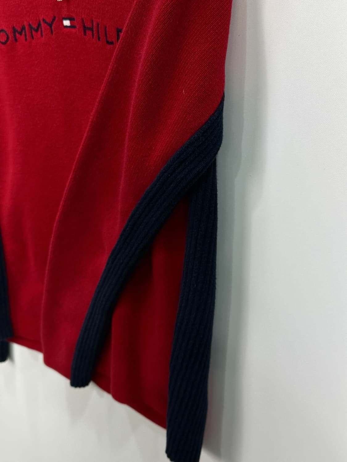 타미힐피거 로고 니트 집업 L 상품이미지4