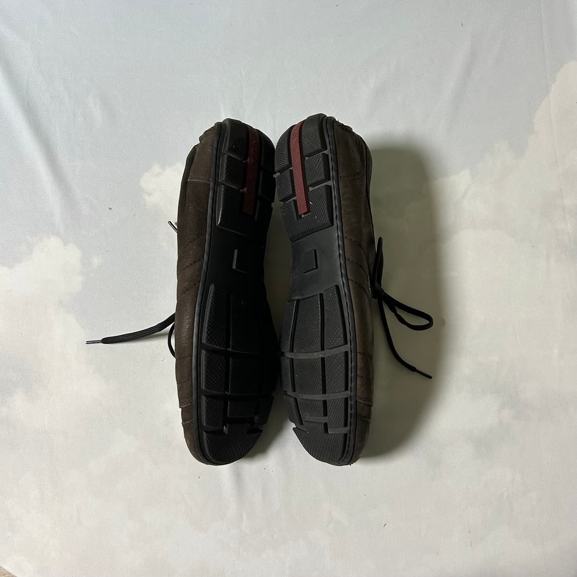 Prada sports leather sneakers 상품이미지5