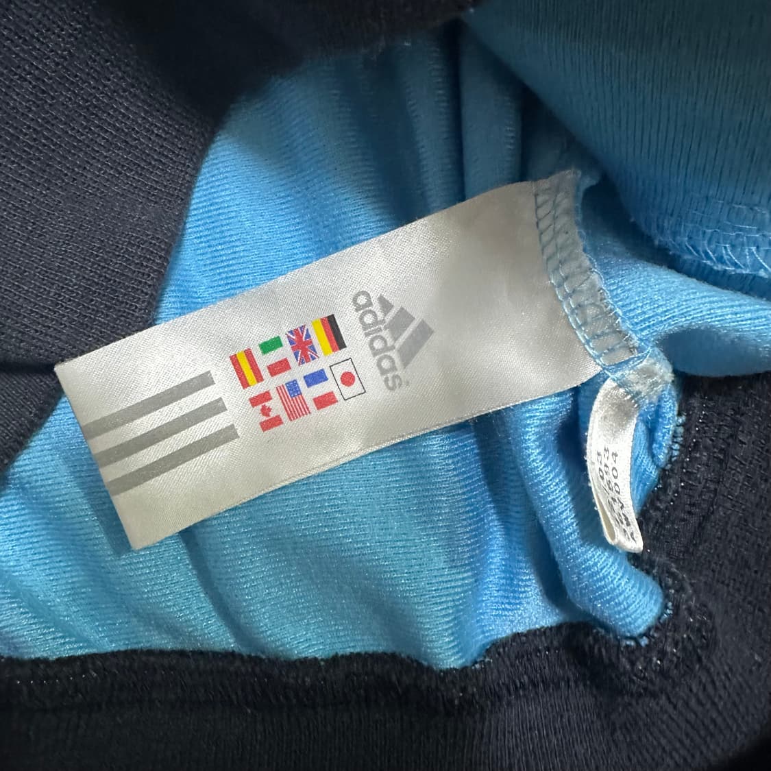 (95) 아디다스 하늘색 올드스쿨 트랙탑 져지 상품이미지3