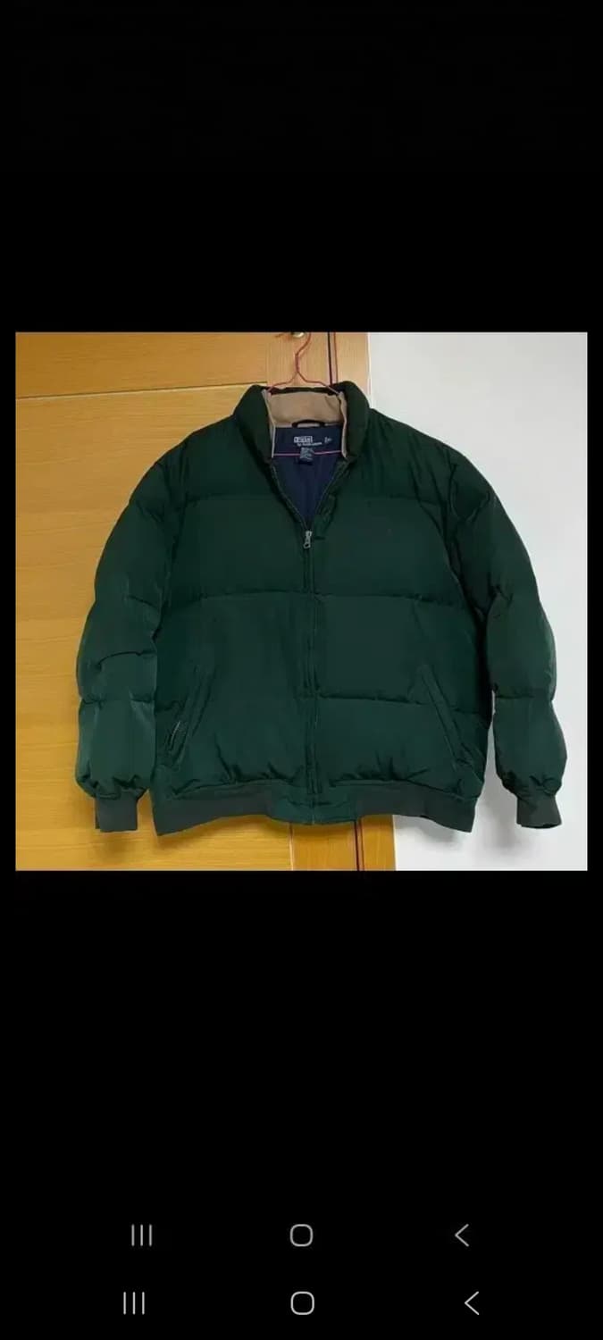 폴로 푸퍼 패딩 딥그린 XL 상품이미지1