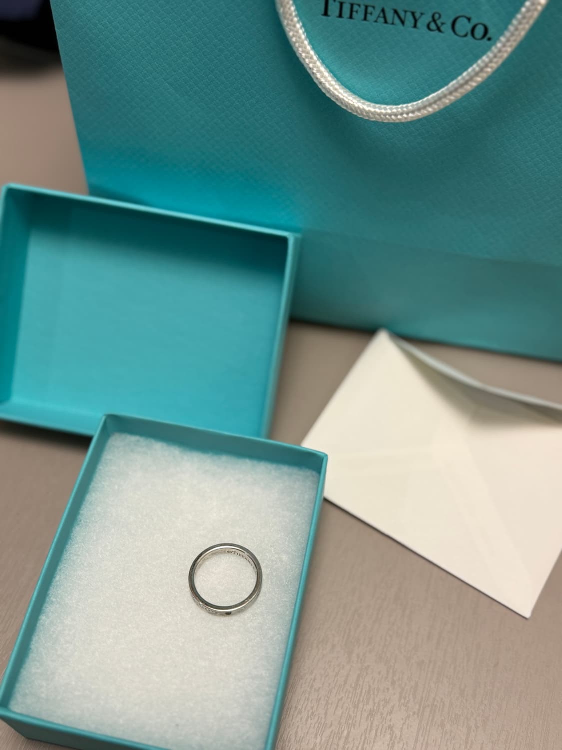 티파니앤코 1837 실버링 7.5 사이즈 상품이미지1