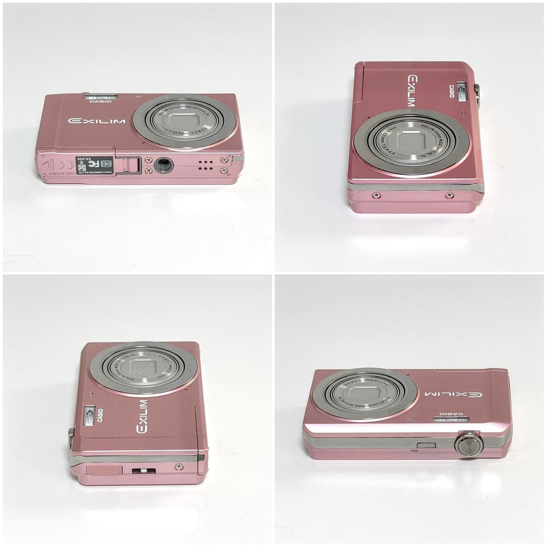 카시오 엑슬림 EX-ZS5 베이비핑크 빈티지디카 상품이미지5