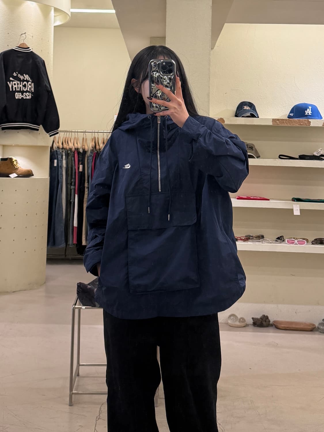 나이키 클럽 마리나 아노락 풀오버 U1205 상품이미지1