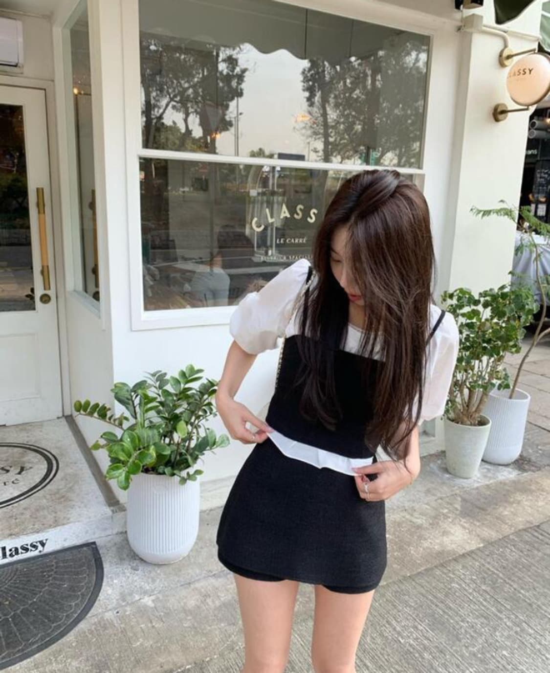 샵 시예 무에 트위드 셋업 상품이미지2