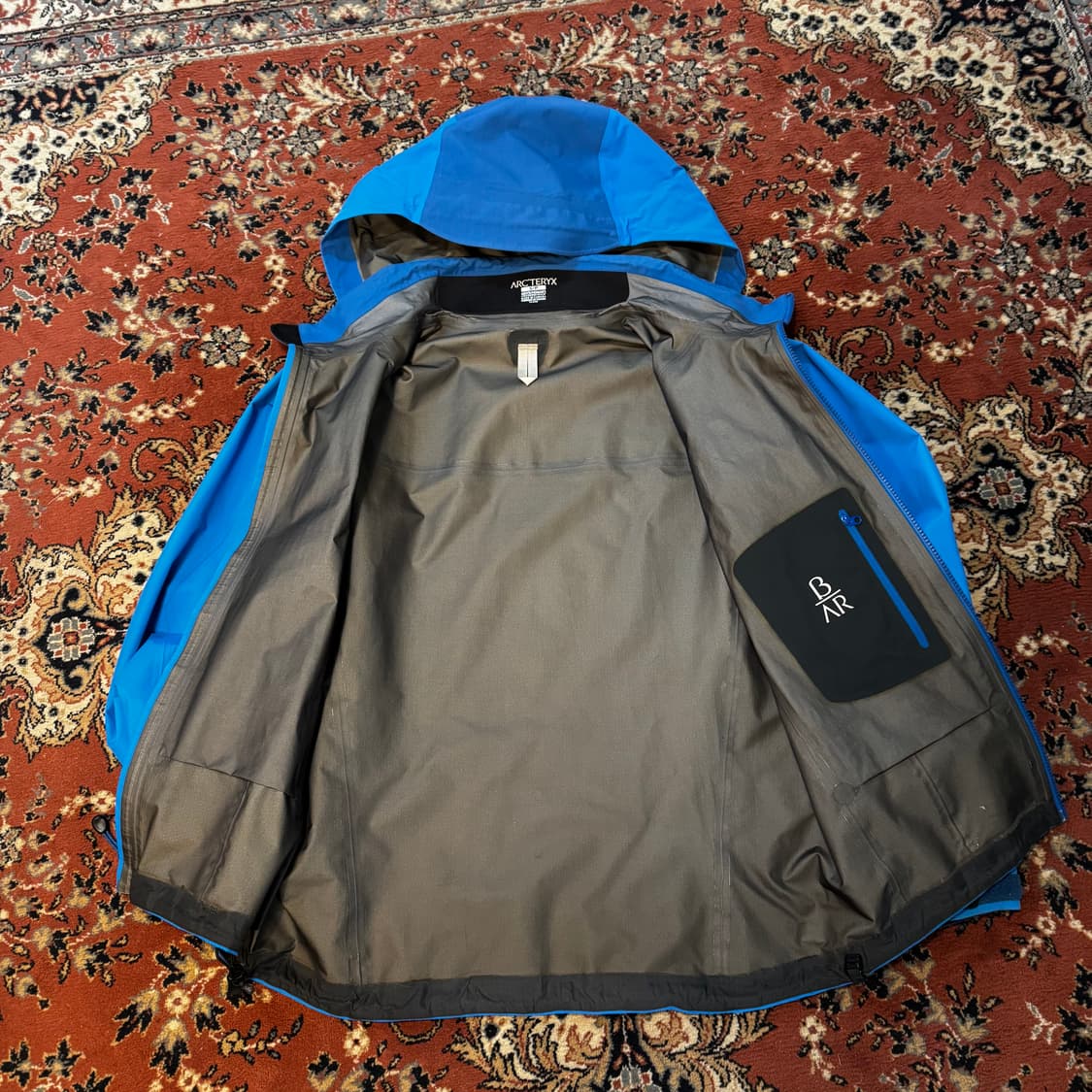 아크테릭스 베타ar 자켓 블루 (M) 고어텍스 프로쉘 상품이미지8
