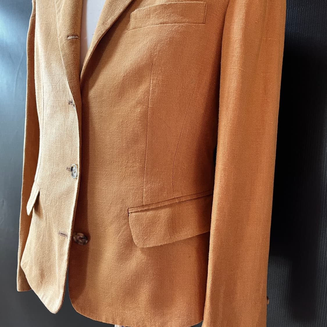 Made in Italy 베네통 린넨 테일러드 자켓 상품이미지5