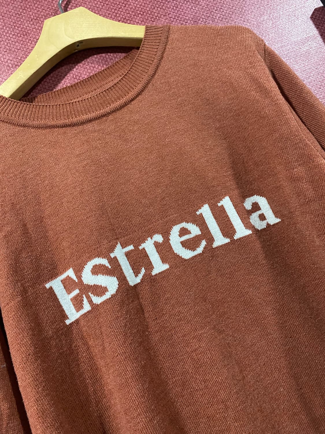 레터링 니트 상품이미지2