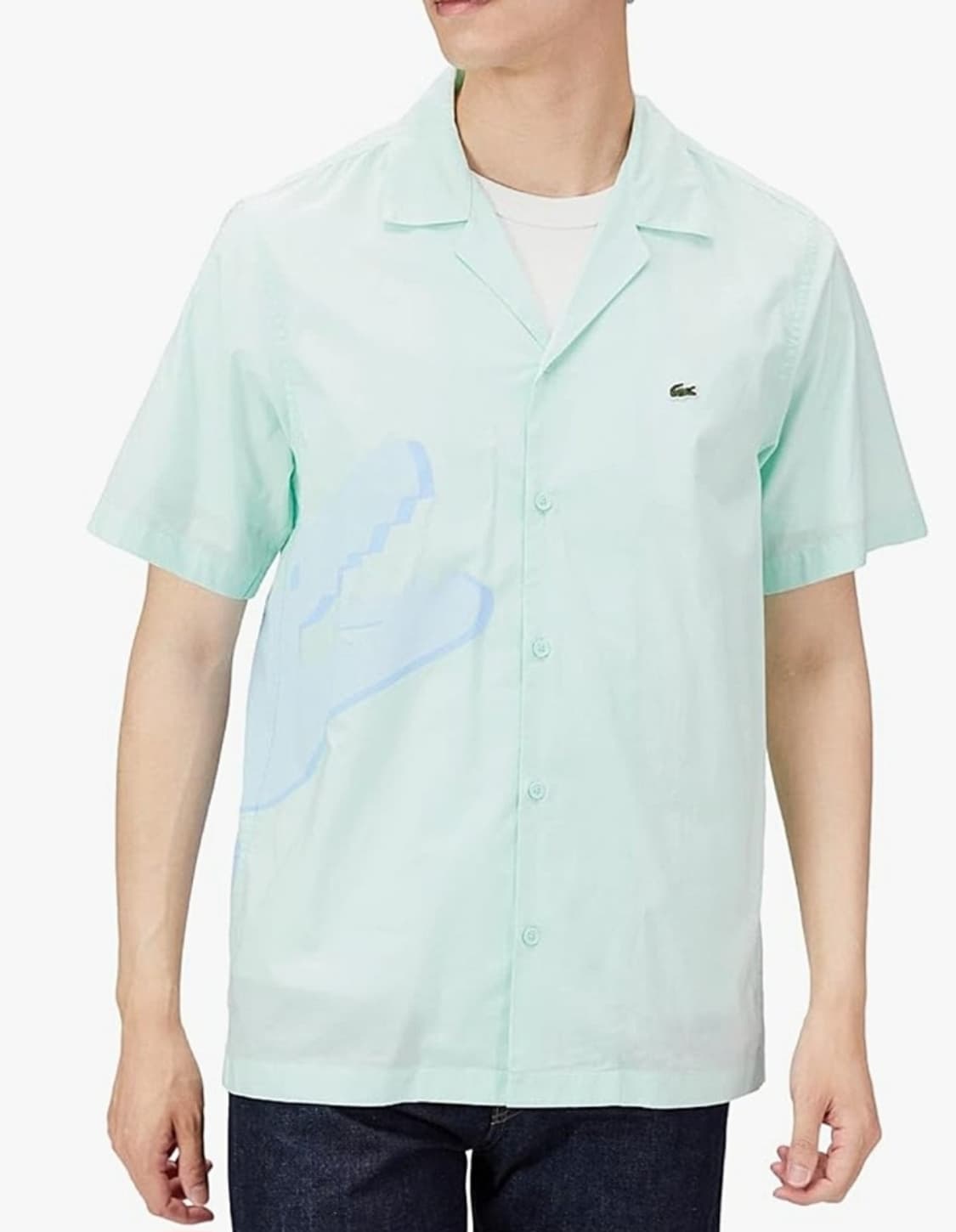 [새상품] 라코스테 오픈 카라 셔츠 상품이미지2