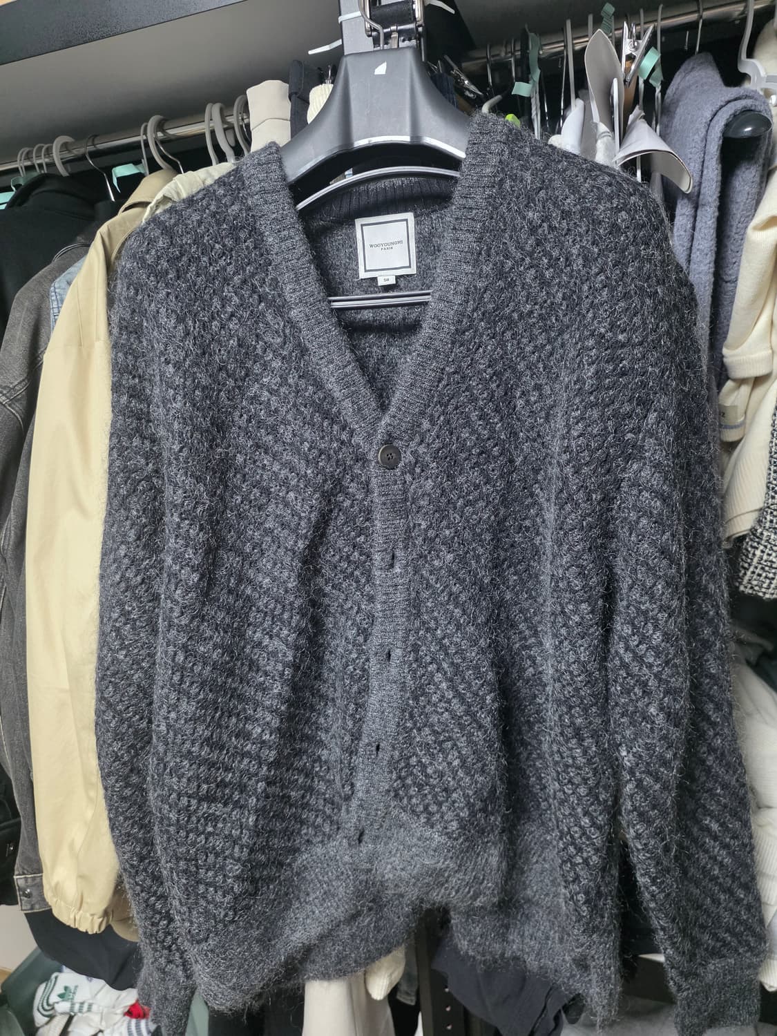 우영미 모헤어 가디건 50 상품이미지1