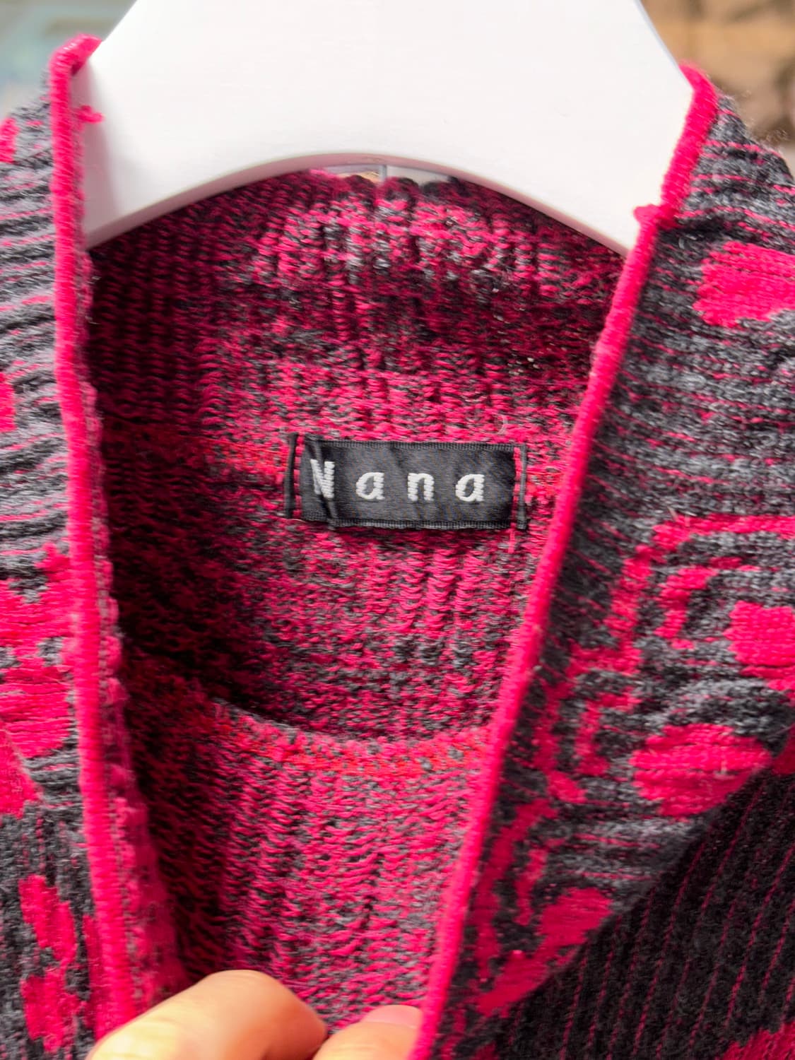 Jpn 플리츠 하이넥 니트 상품이미지3