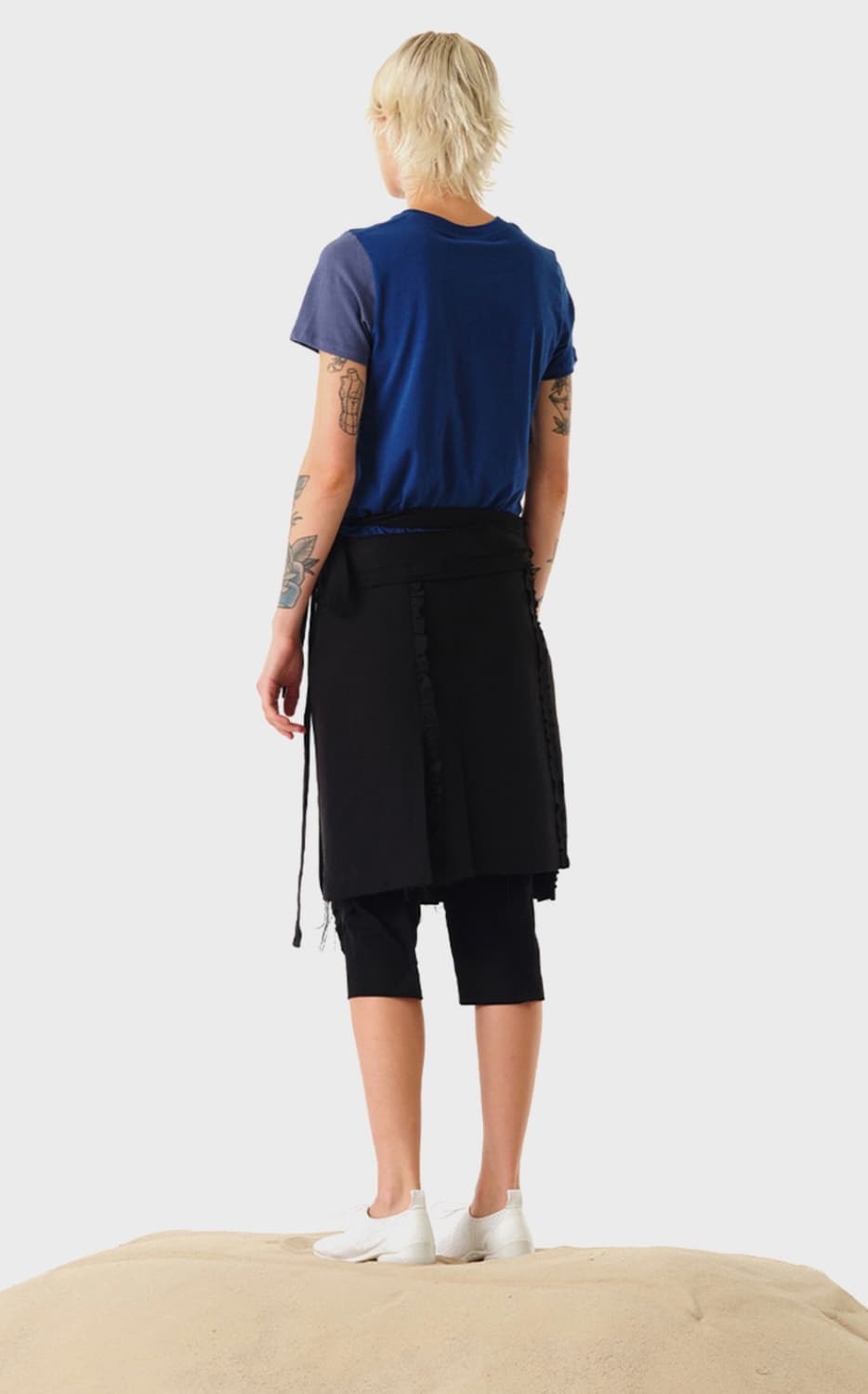 Openyy DOT TYPO TEE, BLUE (M) 상품이미지3
