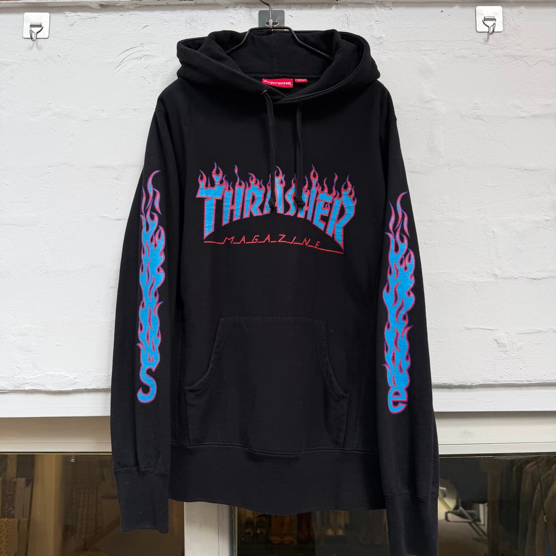 Supreme x Thrasher 슈프림x트레셔 플레임 후드 S 상품이미지1