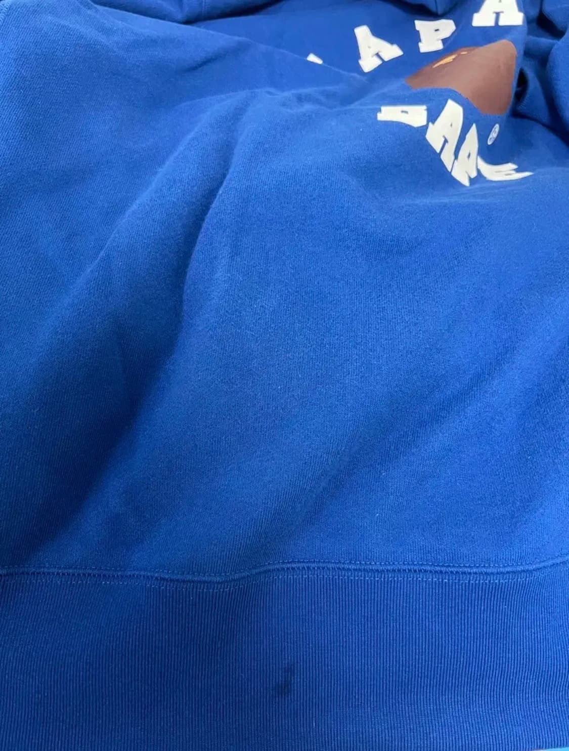 2xl) 베이프 재팬 후드티 블루 상품이미지5