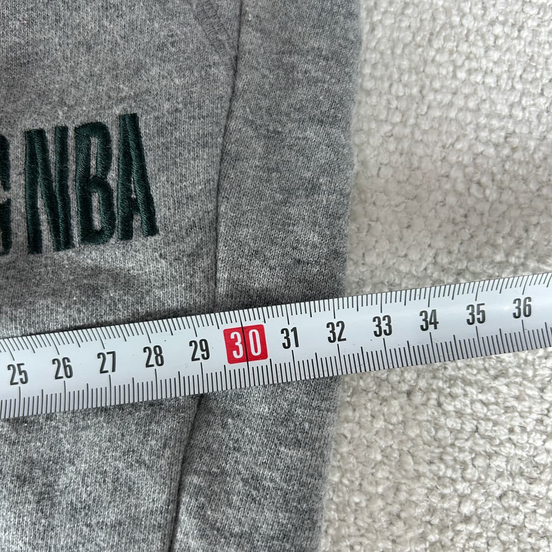 NBA 회색 트레이닝 바지 m 상품이미지5