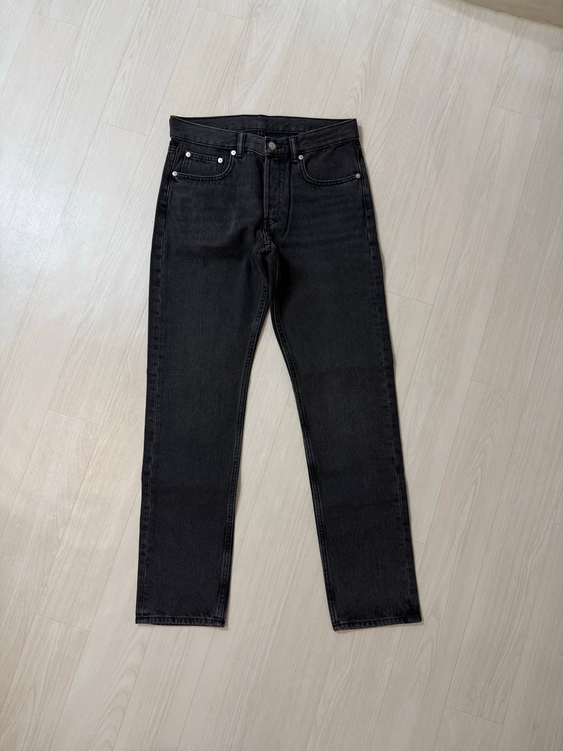 아르켓 파크 워시드 블랙진 상품이미지1