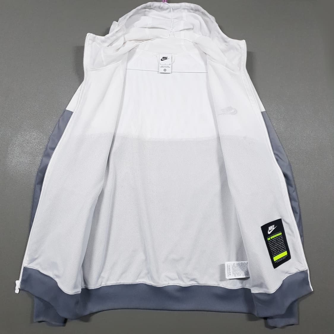 실측 L) 나이키 신형 24ss NSW 윈드러너 바람막이 후드 러닝 자켓 상품이미지6