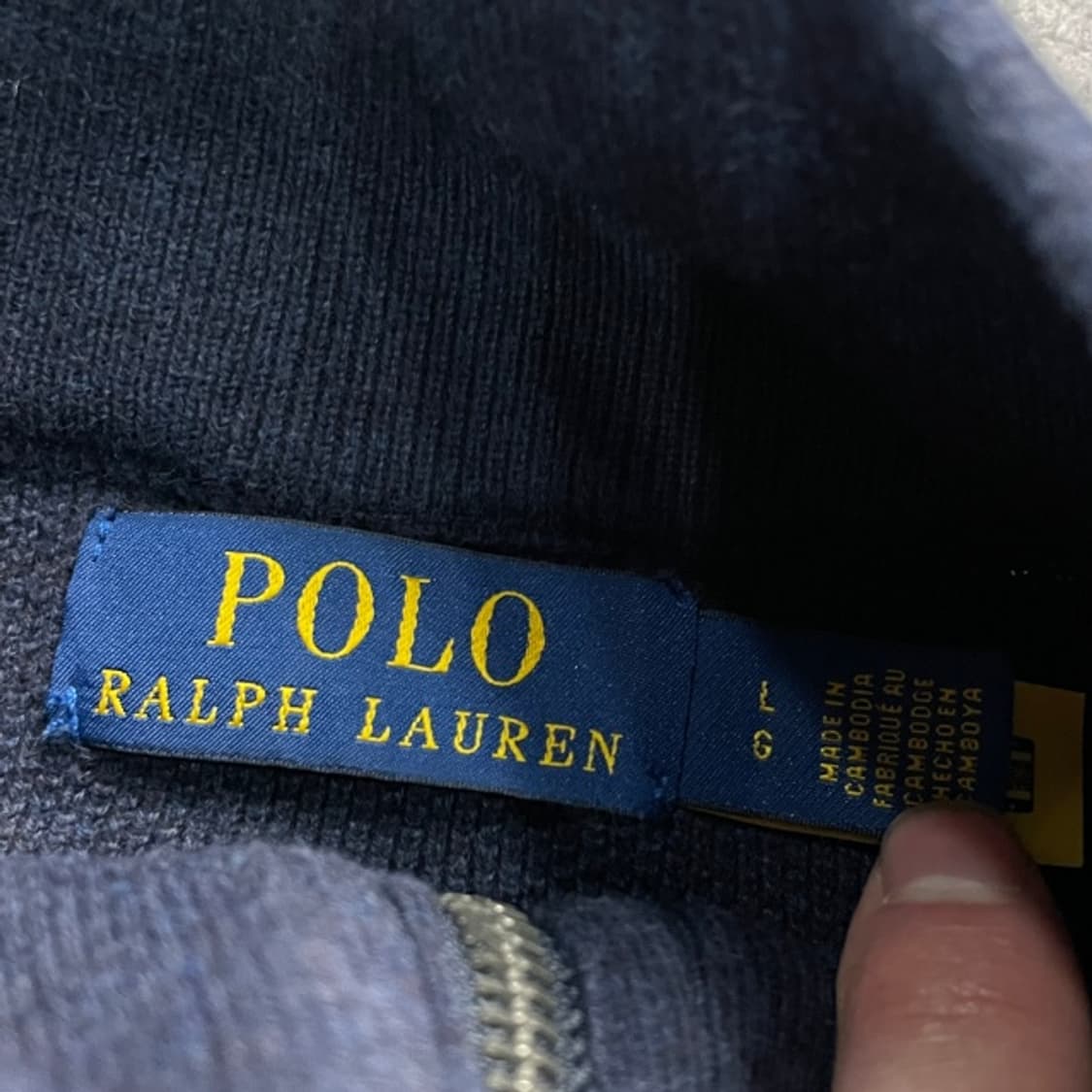 100 폴로 신형 반집업 니트  상품이미지3