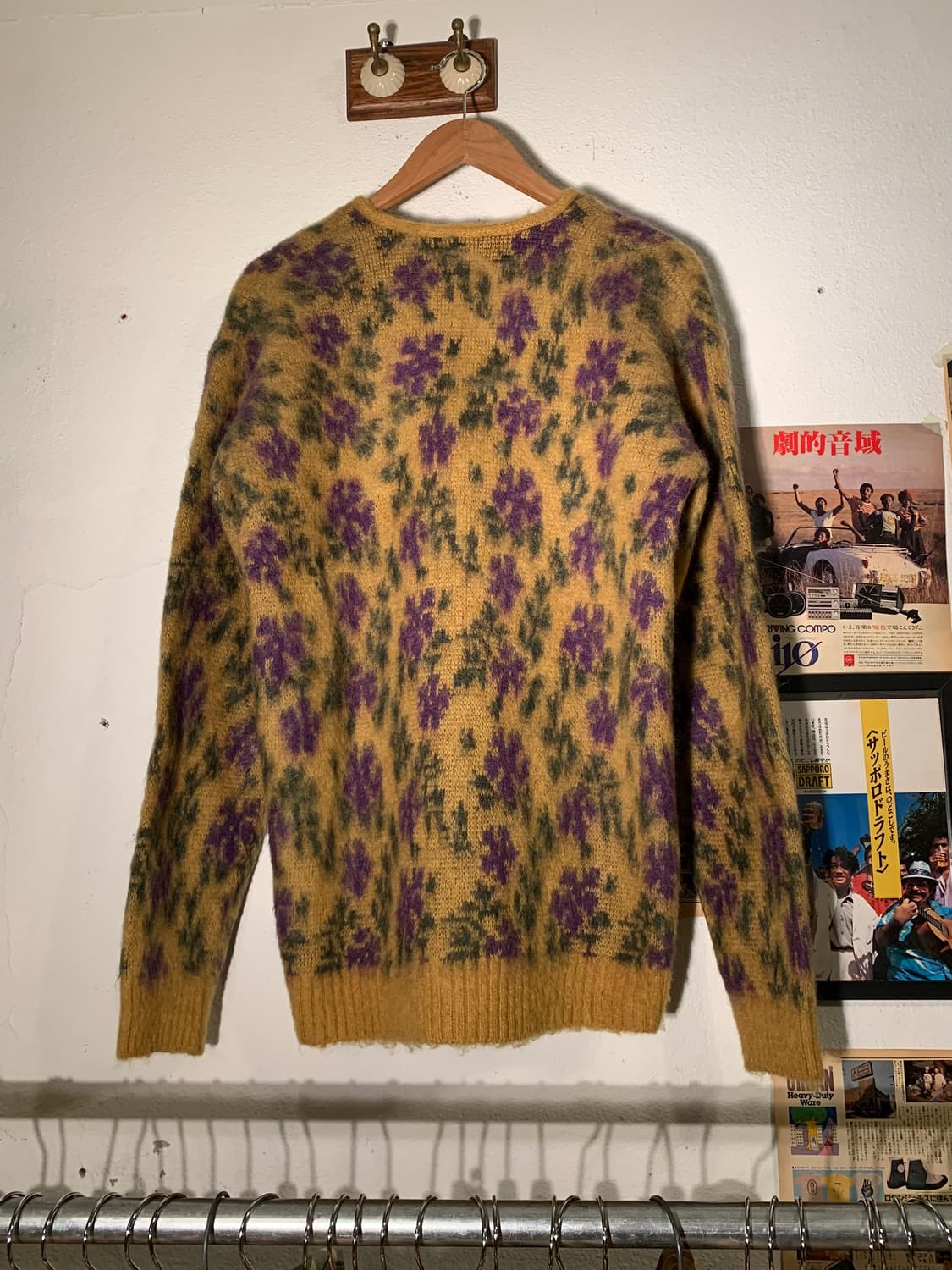 니들스 플라워 패턴 모헤어 가디건 상품이미지5