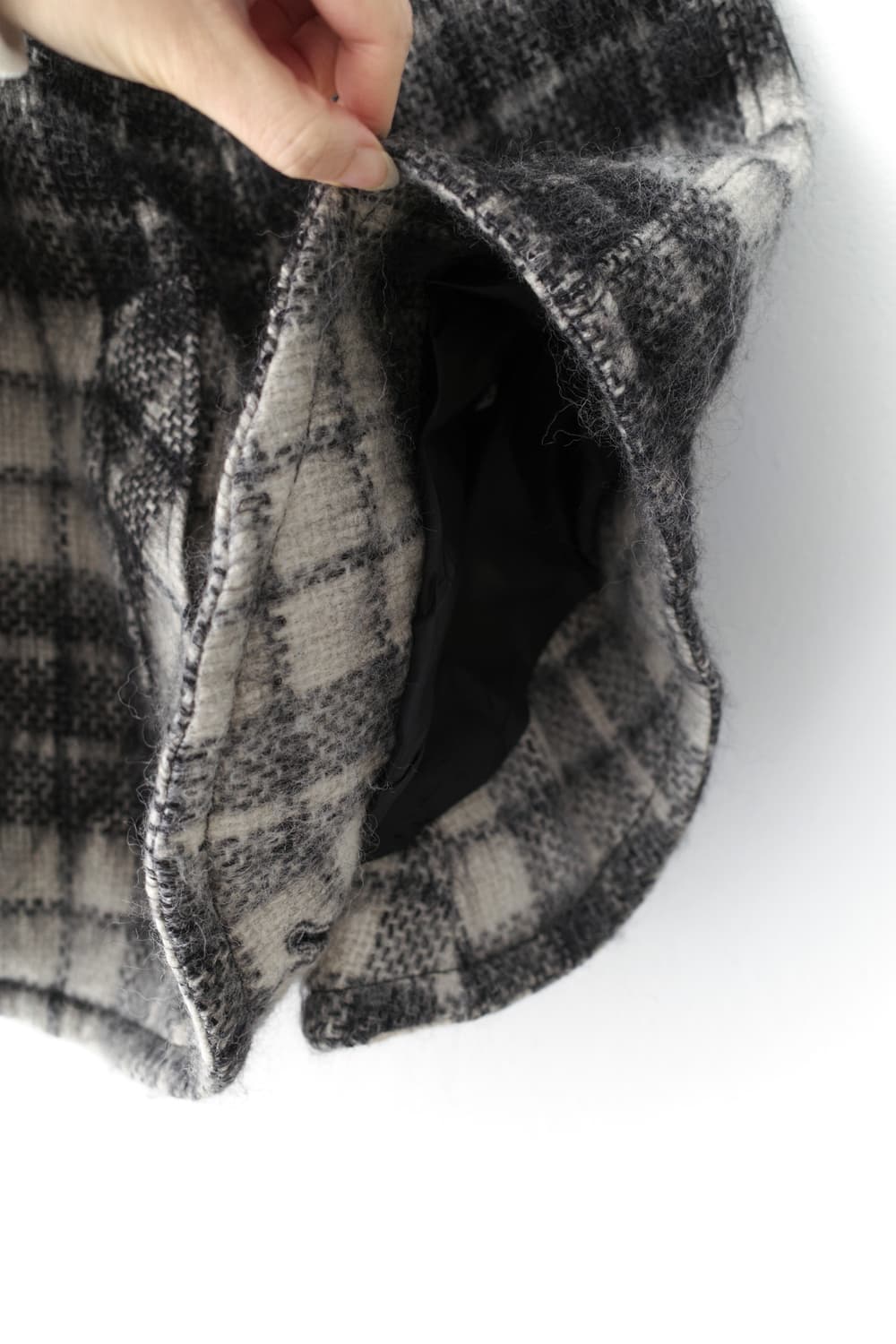 check cape coat  상품이미지8