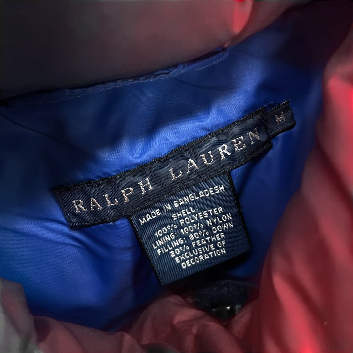 폴로 랄프로렌 빅 포니 다운 베스트 조끼 패딩 네이비 상품이미지3
