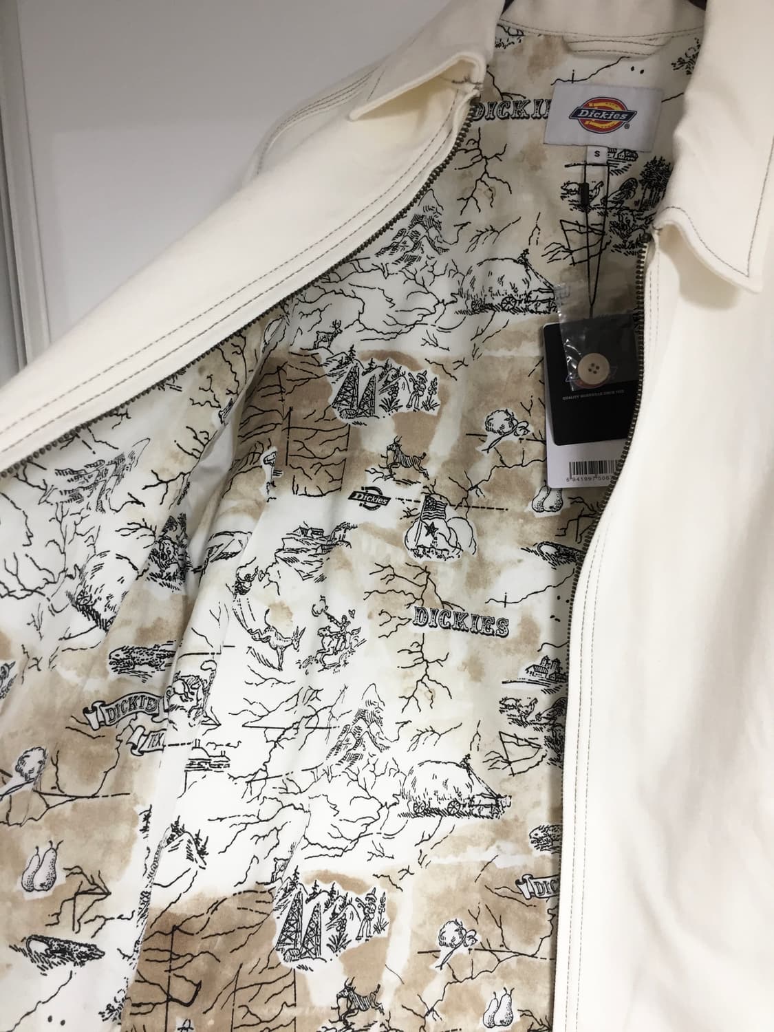 새상품) 디키즈 디트로이트 자켓 올화이트색상 상품이미지2