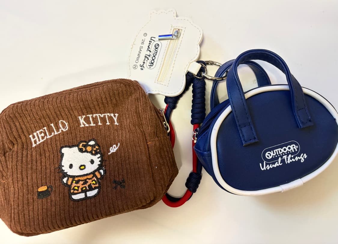 일본잡지부록 키티& 코듀로이 다이소 키티 세트 상품이미지3