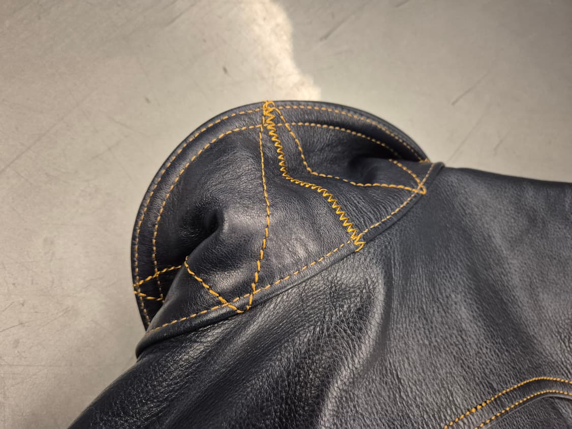 Cidu 레더 자켓 상품이미지7