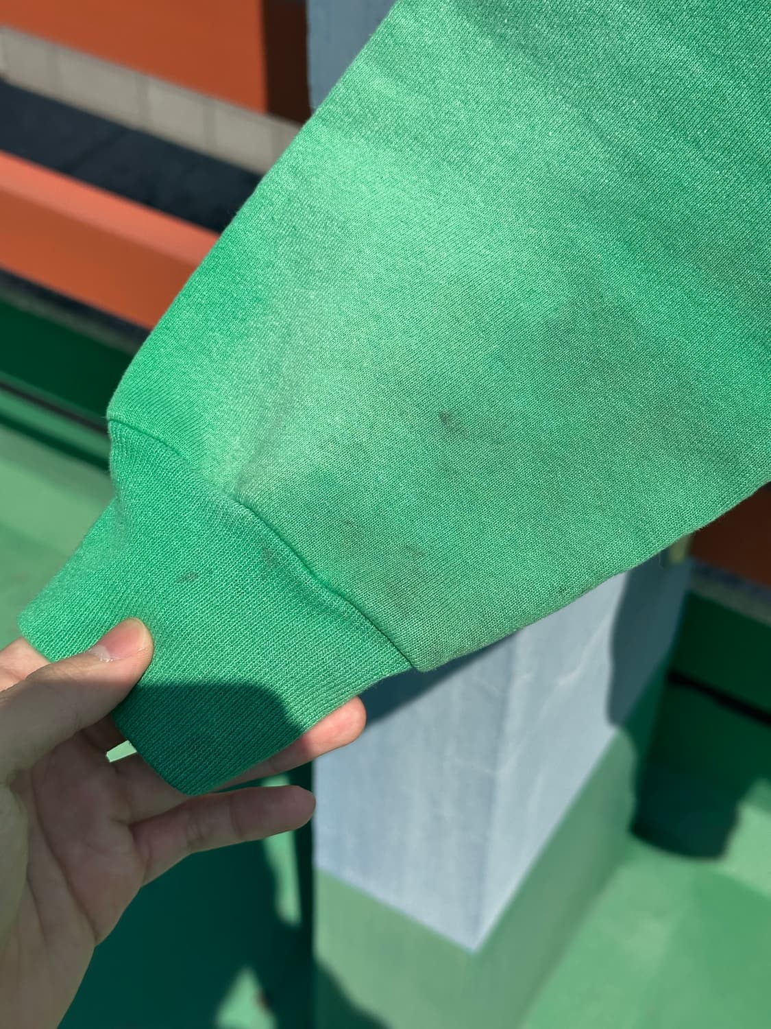 80s super faded  russell hoodie 미제 상품이미지9