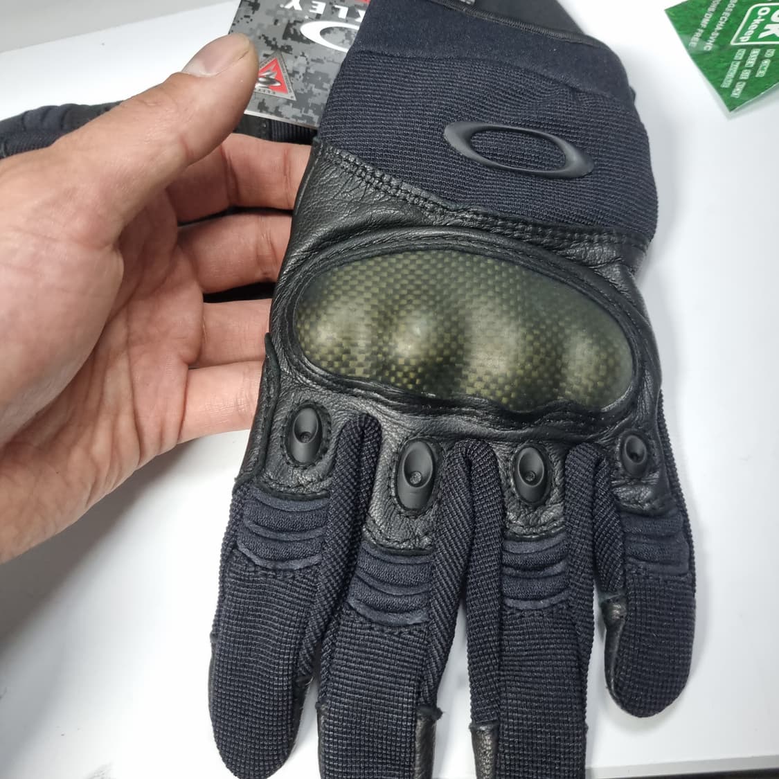 오클리 팩토리 파일럿 글러브 블랙 새상품 상품이미지3