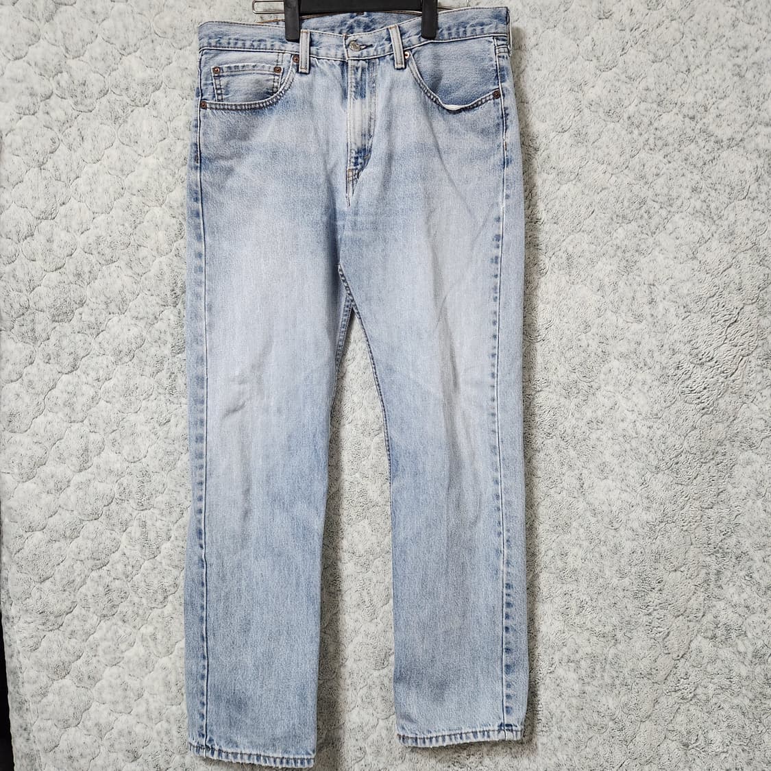 H614 [34] 리바이스 505 연청 데님 청바지 
 상품이미지1