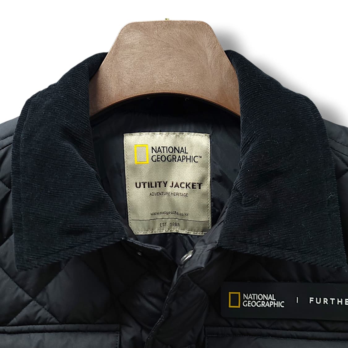 [M] 내셔널지오그래픽 블랙 누빔 유틸리티 자켓 상품이미지9